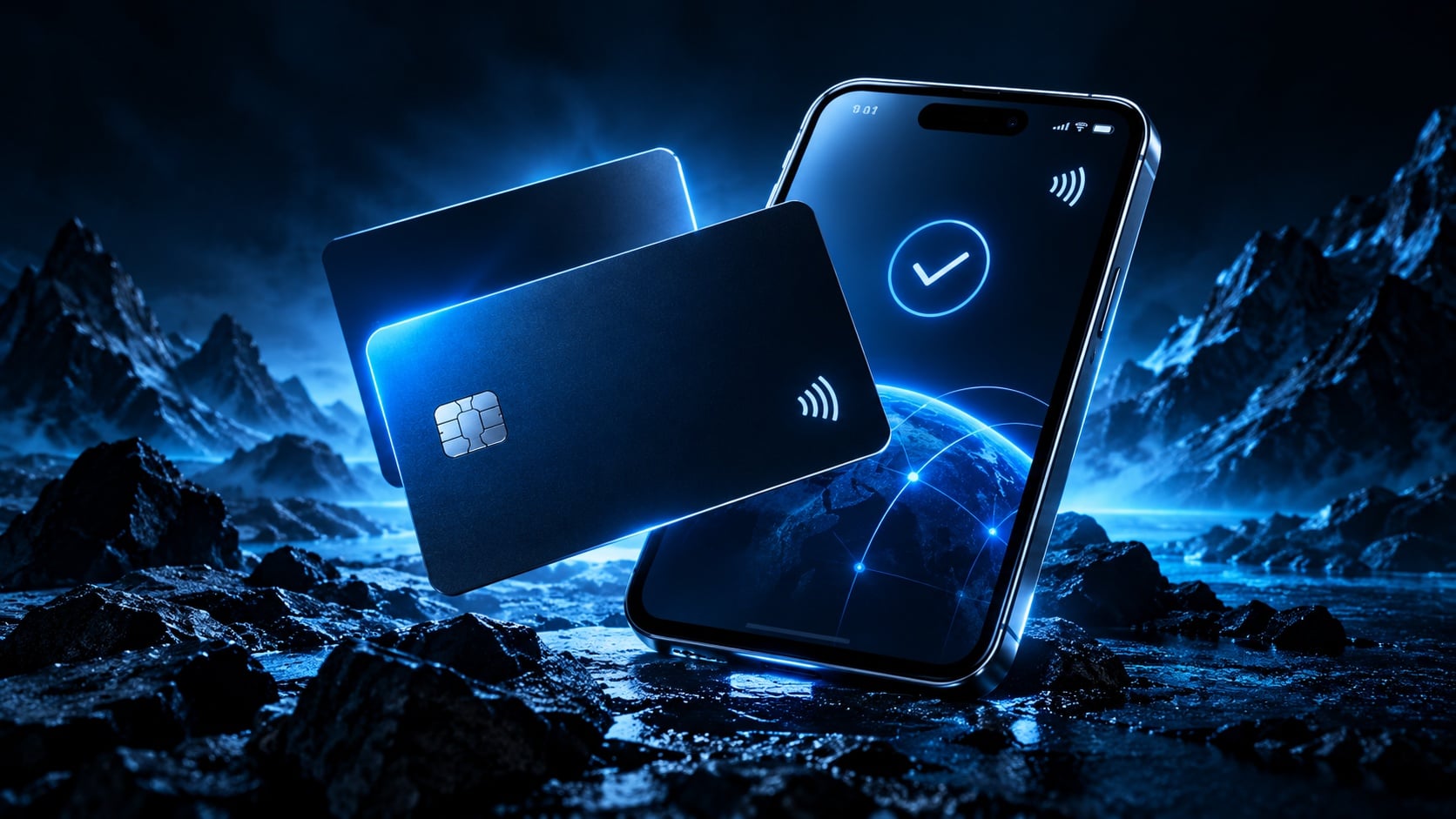Illustration paiement et services connectés